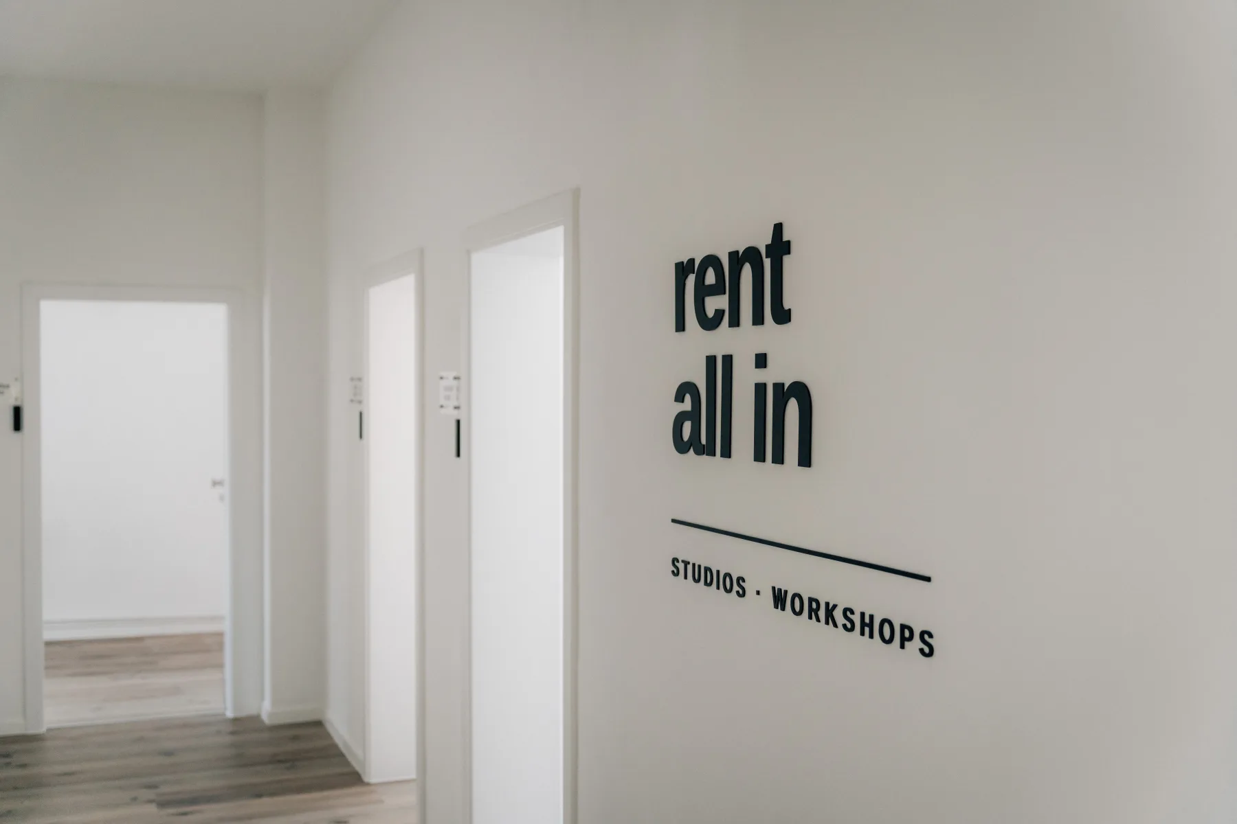 Flur und Zugangsbereich bei Rent All In